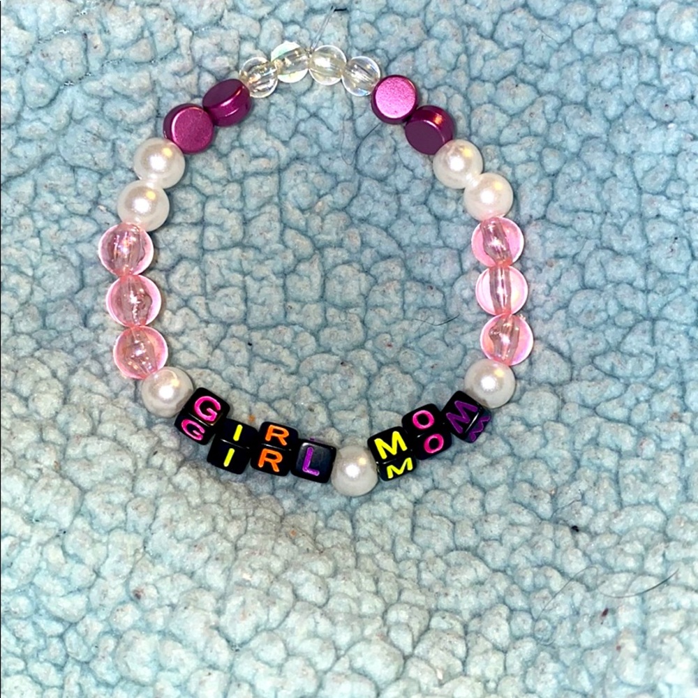 Girl Mom handmade bracelet, gift, love